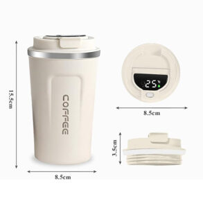 Թերմո բաժակ 380 մլ., ջերմաստիճանի ցուցիչով