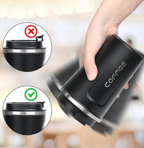 Թերմո բաժակ 380 մլ., ջերմաստիճանի ցուցիչով