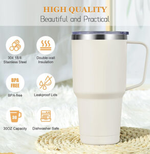 Թերմո բաժակ բռնակով 900մլ