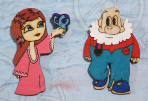 Փայտե բրոշների պատրաստում