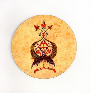 Բաժակի տակդիրներ հայկական զարդանախշերով