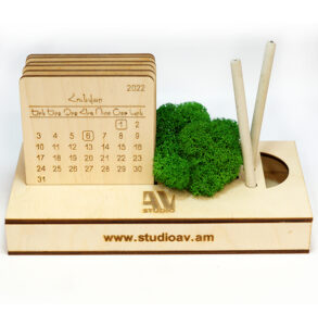 Օրացույց-օրգանայզեր բնական մամուռով