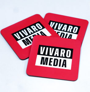 vivaro media coasters