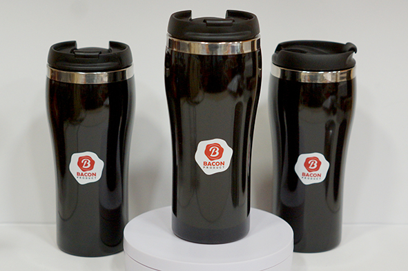 Թերմո բաժակ լոգոյի UV DTF տպագրությամբ