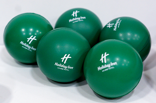 Հակասթրես գնդակ լոգոյի տպագրությամբ