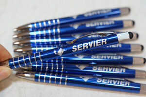 Touch screen գրիչ փորագրությամբ