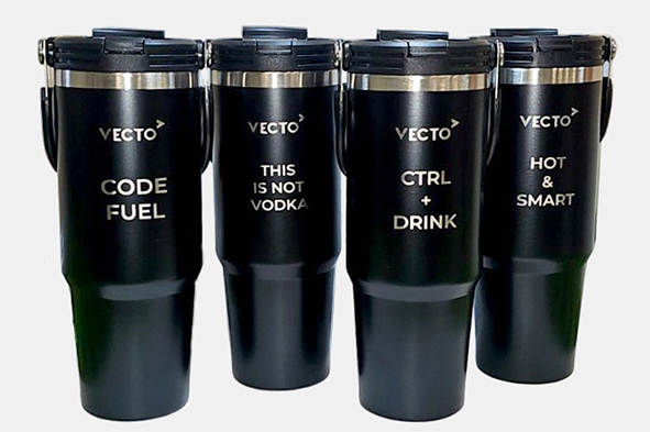 890 մլ թերմո բաժակ բրենդավորված