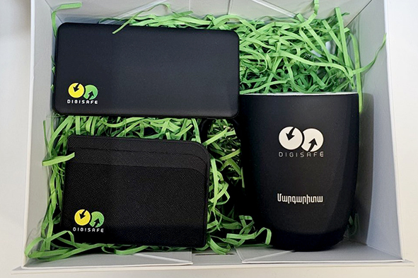 Christmas gift box for staff