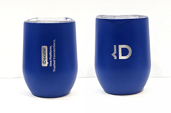 Թերմո բաժակ լոգոյի փորագրությամբ երկկողմանի